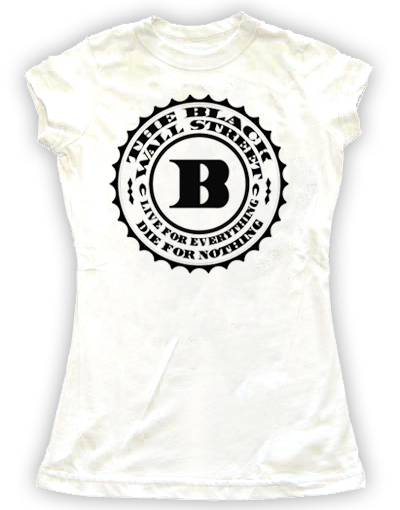 BLACKWALLSTREET BLACK BWS LOGO SHIRT - WHITE BLACKWALLSTREET BLACK BWS LOGO SHIRT - WHITE