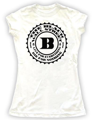 BLACKWALLSTREET BLACK BWS LOGO SHIRT - WHITE